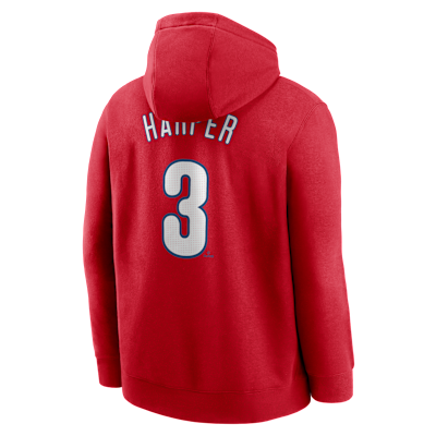 Bryce Harper Philadelphia Phillies Club Men's Nike MLB Pullover Hoodie