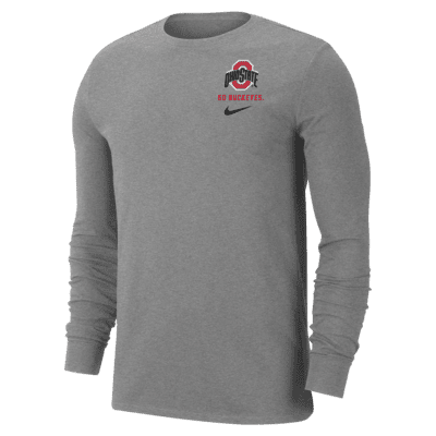 Nike College Dri-FIT (Ohio State) Men's Long-Sleeve T-Shirt. Nike.com