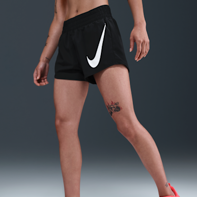 Nike One Swoosh Women's Dri-FIT Mid-Rise Loose 7.5cm (approx.) Brief-Lined Running Shorts