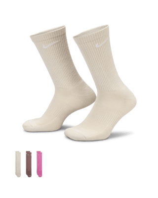 Unisex носки Nike Everyday Plus Cushioned Training Crew Socks (3 Pairs) для тренировок