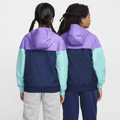 Nike Sportswear Windrunner Big Kids' Hooded Repel Jacket