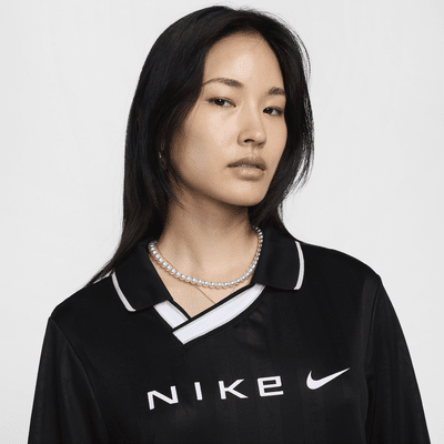 เสื้อแข่งแขนยาวผ้าแจ็คการ์ด Dri-FIT ผู้หญิง Nike Sportswear Collection