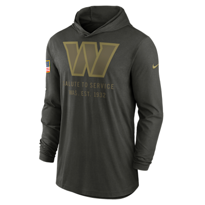 Washington Commanders Salute to Service Sideline Men’s Nike Dri-FIT NFL Long-Sleeve Hooded Top