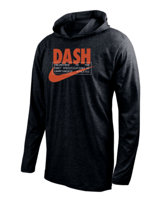 Мужская футболка Houston Dash Nike Soccer Long-Sleeve Hooded