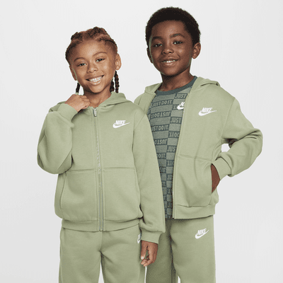 Nike Full-Zip Club Set Little Kids 2-Piece Hoodie Set