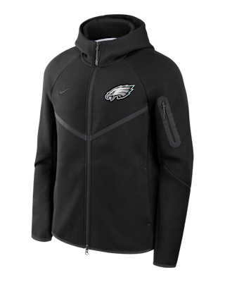 Мужская куртка Philadelphia Eagles Tech Fleece Windrunner Nike NFL Full-Zip Hooded для бега
