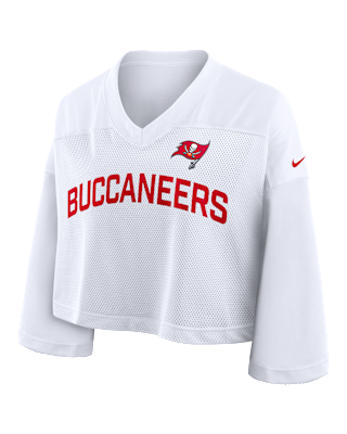 Женские джерси Tampa Bay Buccaneers Wide Receiver Jersey Fashion Nike Dri-FIT NFL Cropped Top