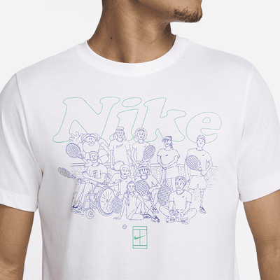 Męski T-shirt do tenisa Dri-FIT NikeCourt