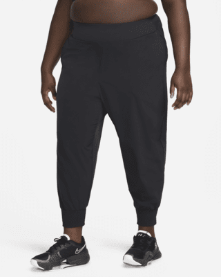 Женские спортивные штаны Nike Dri-FIT Bliss Mid-Rise 7/8 Joggers (Plus Size)