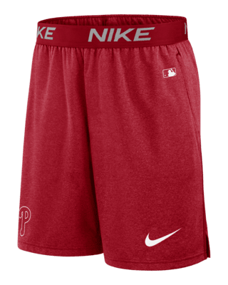 Мужские шорты Philadelphia Phillies Authentic Collection Practice Nike Dri-FIT MLB Shorts