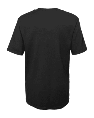 NFL Team Apparel Boys' Las Vegas Raiders Big Blocker Black T-Shirt