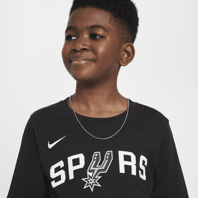 Victor Wembanyama San Antonio Spurs Essential Nike NBA-T-Shirt (ältere Kinder)