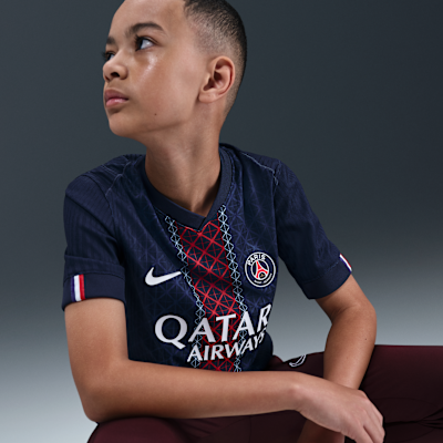 Paris Saint-Germain 2025/26 Match Home Older Kids' Nike Dri-FIT ADV Football Authentic Shirt