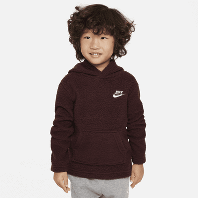 Sudadera con gorro sin cierre infantil Nike Sportswear Sherpa Pullover Hoodie