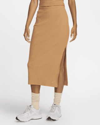 Женская юбка Nike Sportswear Chill Rib Slim Midi Skirt