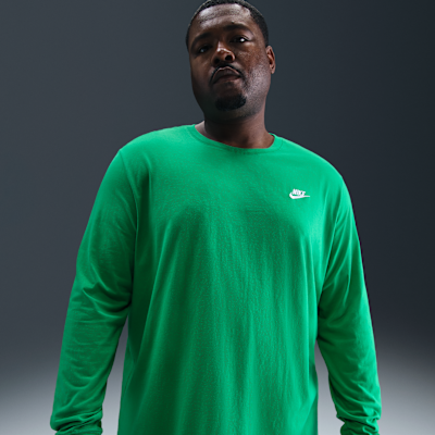 Playera de manga larga para hombre Nike Sportswear Club