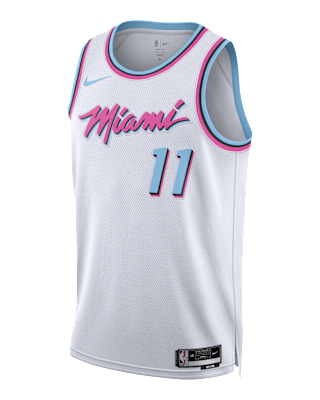 Мужские джерси Jaime Jaquez Jr. Miami Heat 2024/25 City Edition Nike Dri-FIT NBA Swingman Jersey