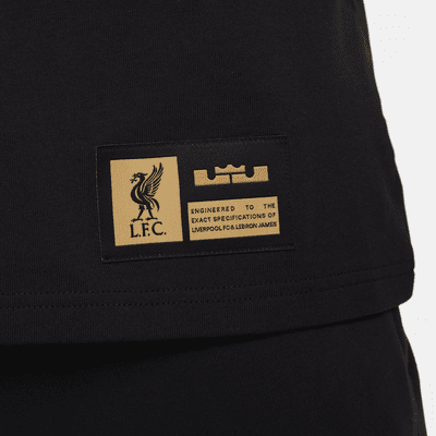 LeBron x Liverpool FC Men's Nike Max90 Soccer T-Shirt. Nike JP