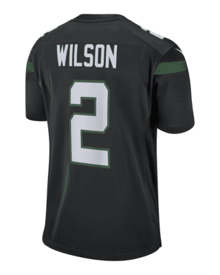 Men's New York Jets Zach Wilson Nike White Game Jersey