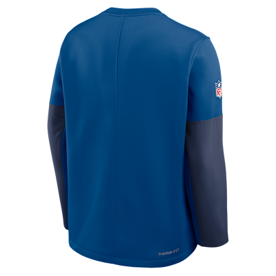 Indianapolis Colts Scripted To Win Sideline Coach Men's Nike Therma-FIT NFL Long-Sleeve T-Shirt