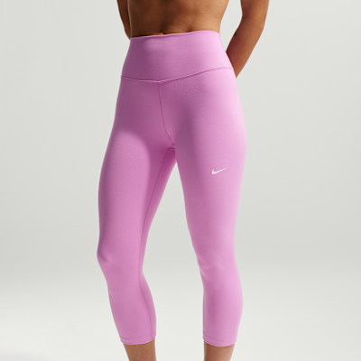Leggings cropped de tiro alto para mujer Nike One