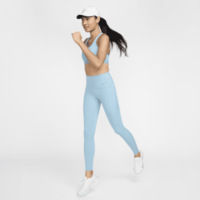 Leggings i fullängd Nike Universa med fickor, mediumstöd och hög midja för kvinnor