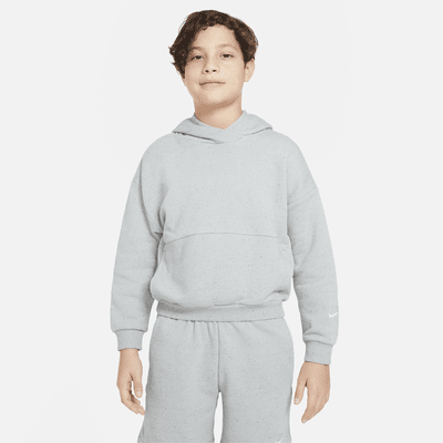 Nike Icon Fleece Big Kids' Oversized Pullover Hoodie