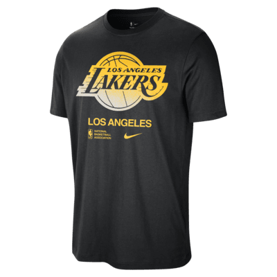 Los Angeles Lakers Courtside Nike NBA-T-Shirt für Herren