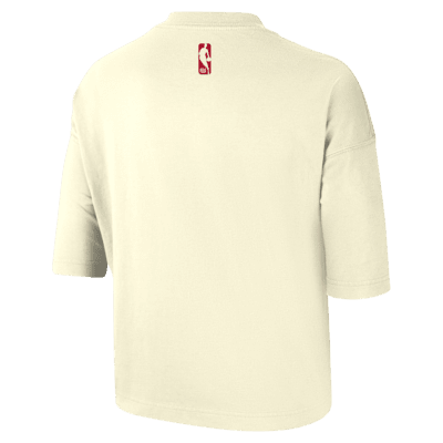 T-shirt boxy Chicago Bulls Courtside Nike NBA – Donna