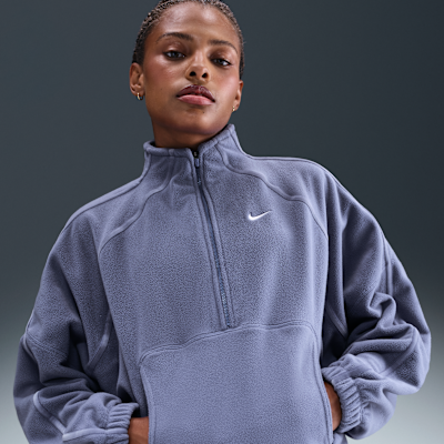 Top con media cremallera Nike One Therma-FIT - Mujer