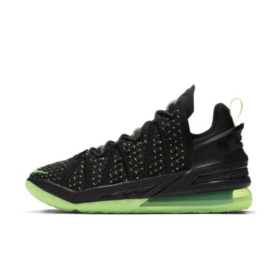 LeBron 18 "Black/Electric Green"