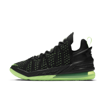 green lebron 18