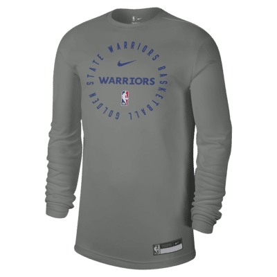 Golden State Warriors Men's Nike Dri-FIT NBA Long-Sleeve T-Shirt