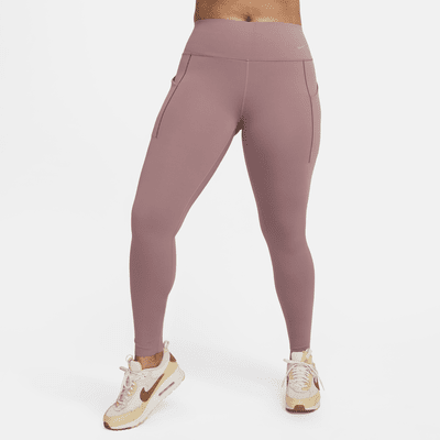 Nike Universa Women's Medium-Support Mid-Rise Full-Length Leggings with Pockets