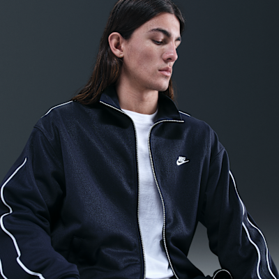 Nike Sportswear Club Men's Oversized Knit Track Jacket
