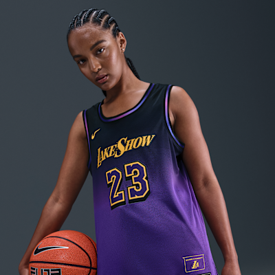 LeBron James Los Angeles Lakers 2024/25 City Edition Men's Nike Dri-FIT NBA Swingman Jersey