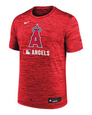 Мужская футболка Los Angeles Angels Authentic Collection Velocity Nike Dri-FIT MLB