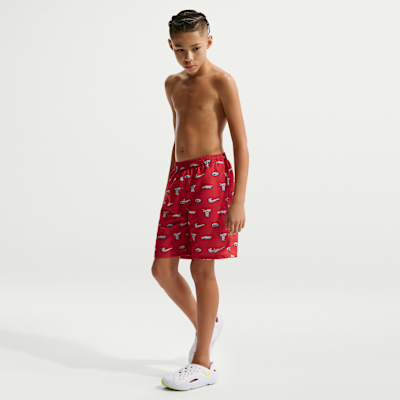 Nike Swim Breaker Big Kids' (Boys') 7" Brief-Lined Volley Short