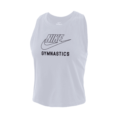 Nike Swoosh Women's Gymnastics Cropped Tank Top. Nike.com