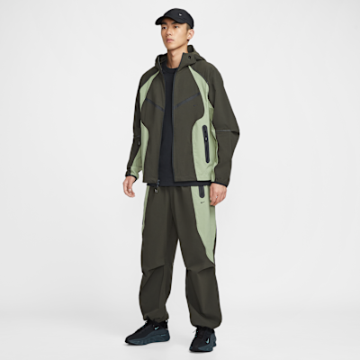 ナイキ テック メンズ Dri-FIT ウーブン カラーブロック ルーズ オーバーサイズド ジャケット