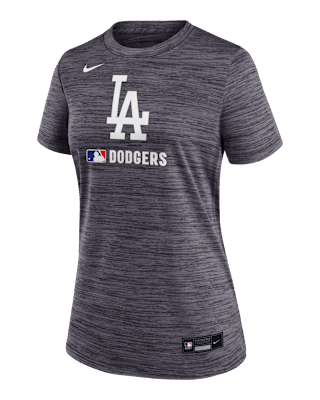 Женская футболка Los Angeles Dodgers Authentic Collection Velocity Nike Dri-FIT MLB