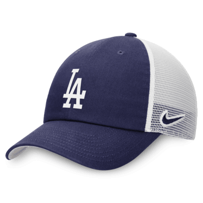 Los Angeles Dodgers Heritage86 Men's Nike MLB Trucker Adjustable Hat.