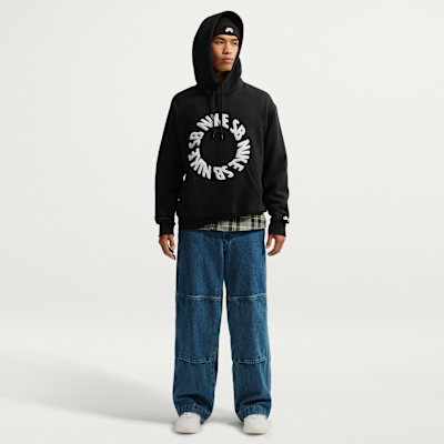 ナイキ SB フリース プルオーバー スケートボードパーカー