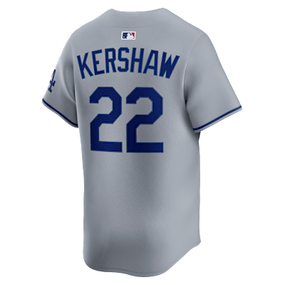 Jersey Nike Dri-FIT ADV de la MLB Limited para hombre Clayton Kershaw Los Angeles Dodgers