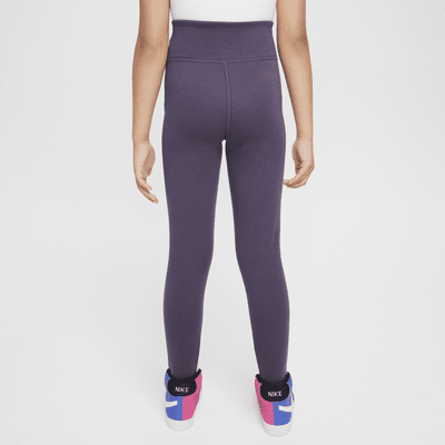 Nike Sportswear Classic Girls' High-Waisted Leggings