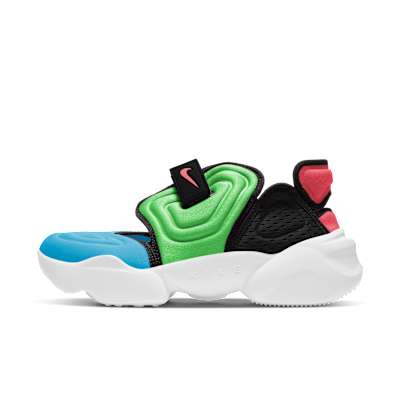 white and aqua nike shoes