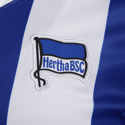 Hertha BSC 2024/25 Stadium Home Nike Replica Fußballtrikot mit Dri-FIT-Technologie für Damen