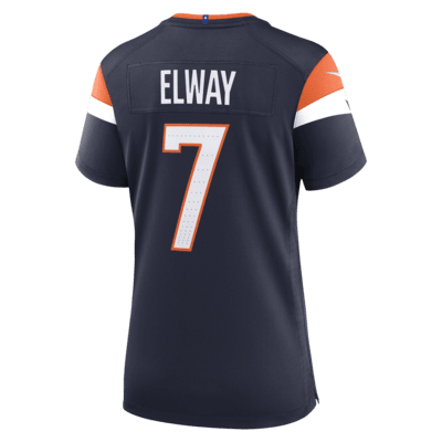 John Elway Denver Broncos Women's Nike NFL Game Football Jersey