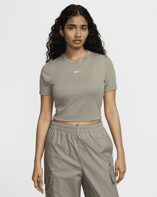 Женская футболка Nike Sportswear Essential Slim Cropped