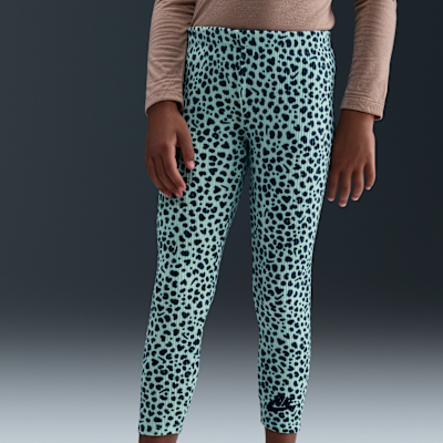 Conjunto de leggings y playera de cuello redondo para niños talla pequeña Nike Wild Warmth